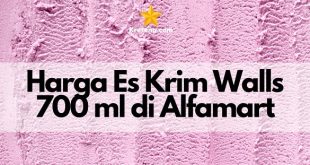 Harga Es Krim Walls 700 ml di Alfamart
